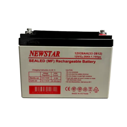 Newstar 12V 28Ah Sealed Lead Acid UPS Battery (AGM VRLA) 33-2812